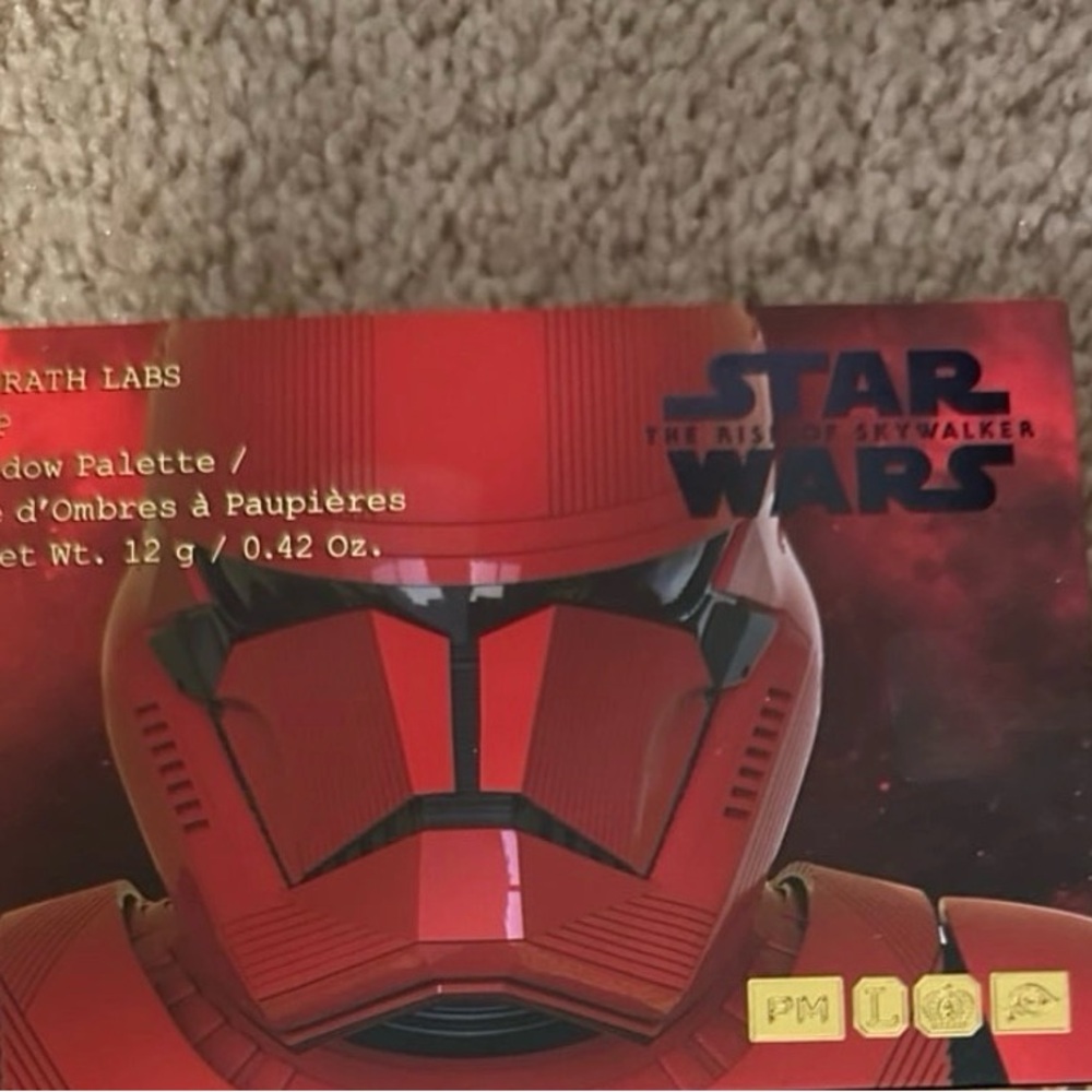 Star Wars Red Eyeshadow Palette Pat McGrath